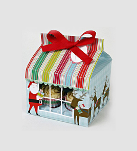custom christmas cupcake boxes
